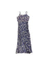 Ava and Lu Grey Floral Slip Dress & V Neck Sweater